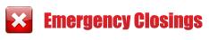 Emergency Closing Logo